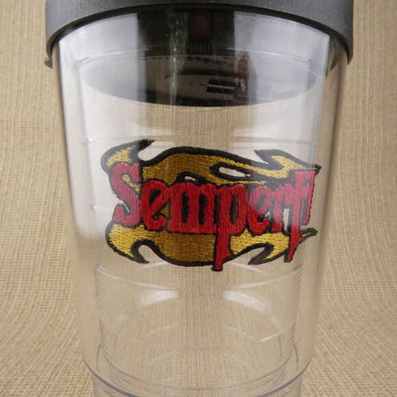 Tervis United States Marine Corps (USMC) Semper Fi Travel Cup Black Lid 24 oz - Picture 4 of 15